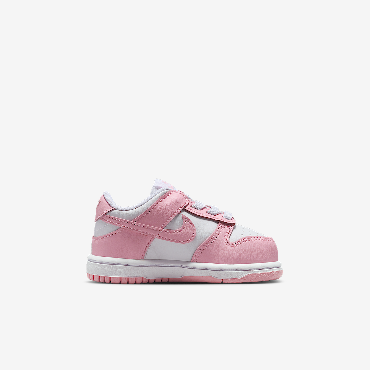 Nike Dunk Low sneaker Wit/Wit/Wit/Medium Soft Pink