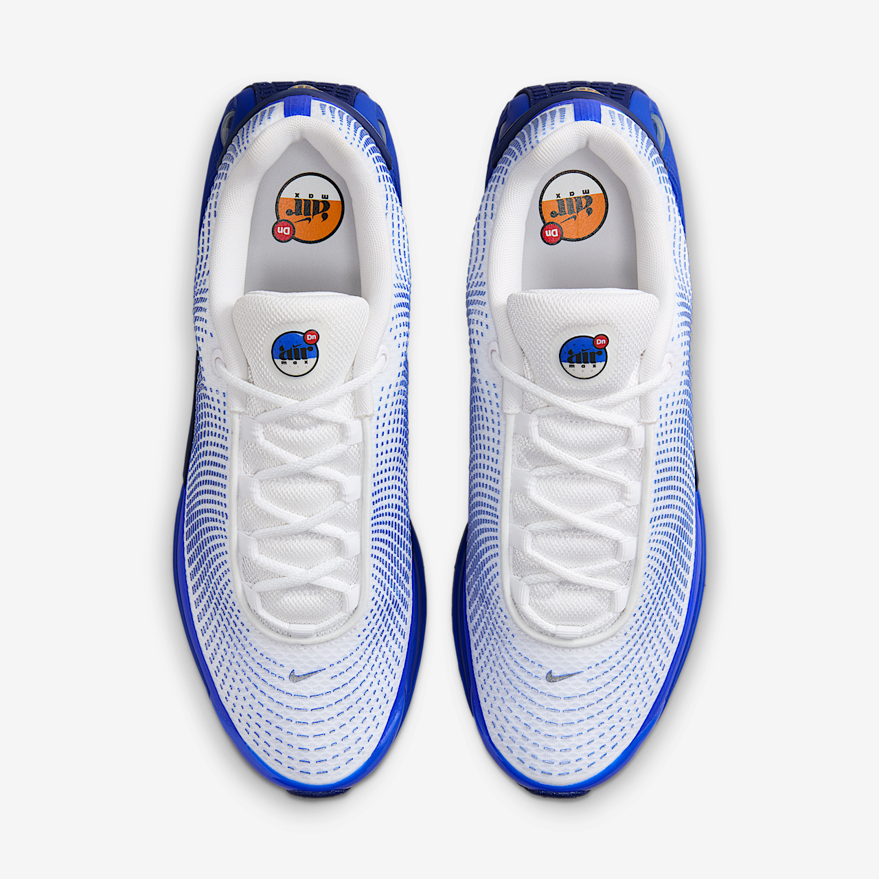 Nike Air Max DN sneaker Wit/Blue Void/Racer Blue