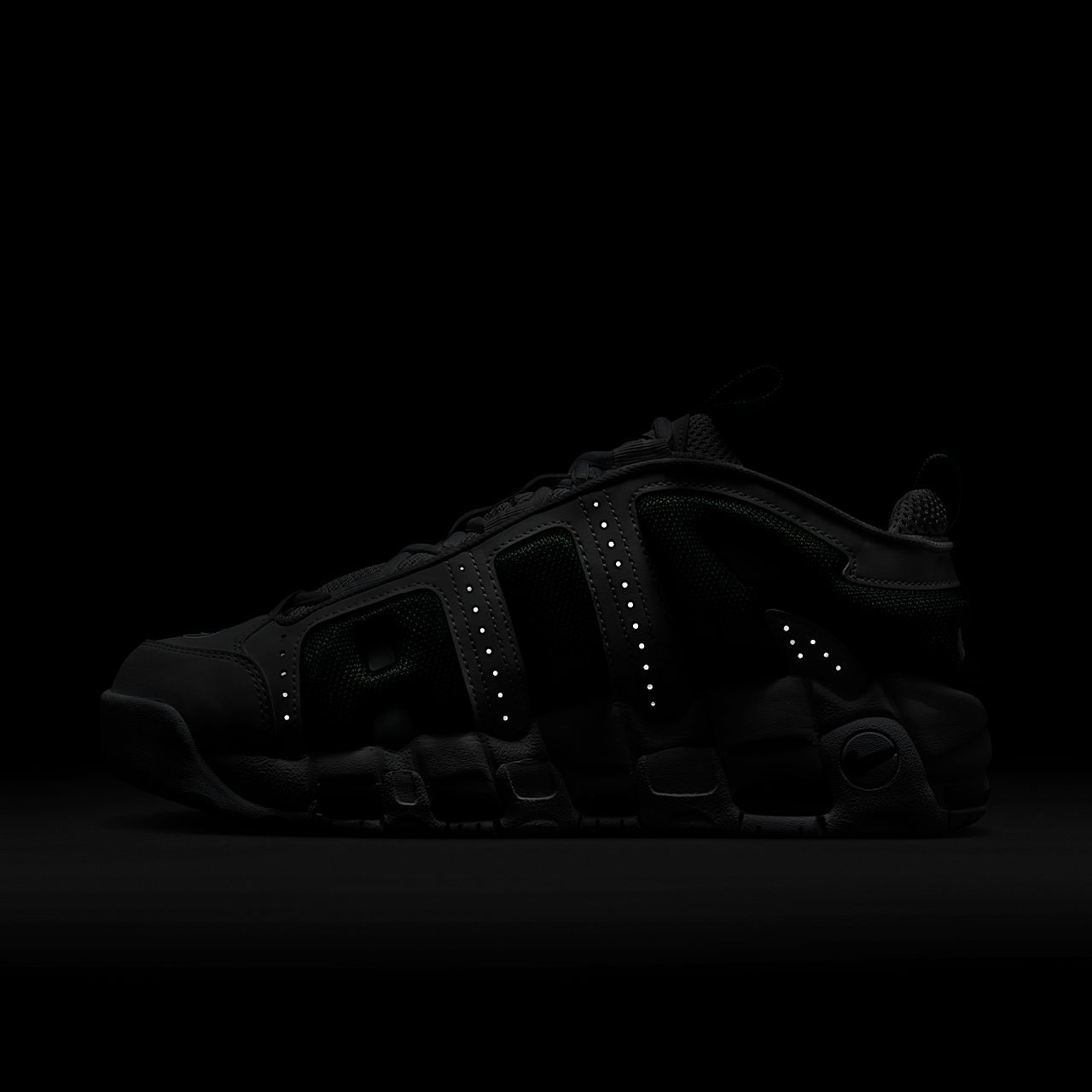 Nike Air More Uptempo sneaker Wit/Fir