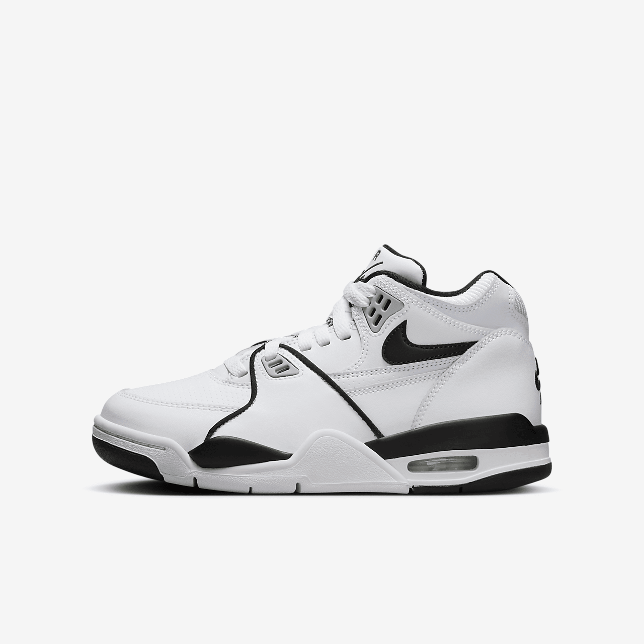 Nike  sneaker Wit/Wolf Grey/Zwart