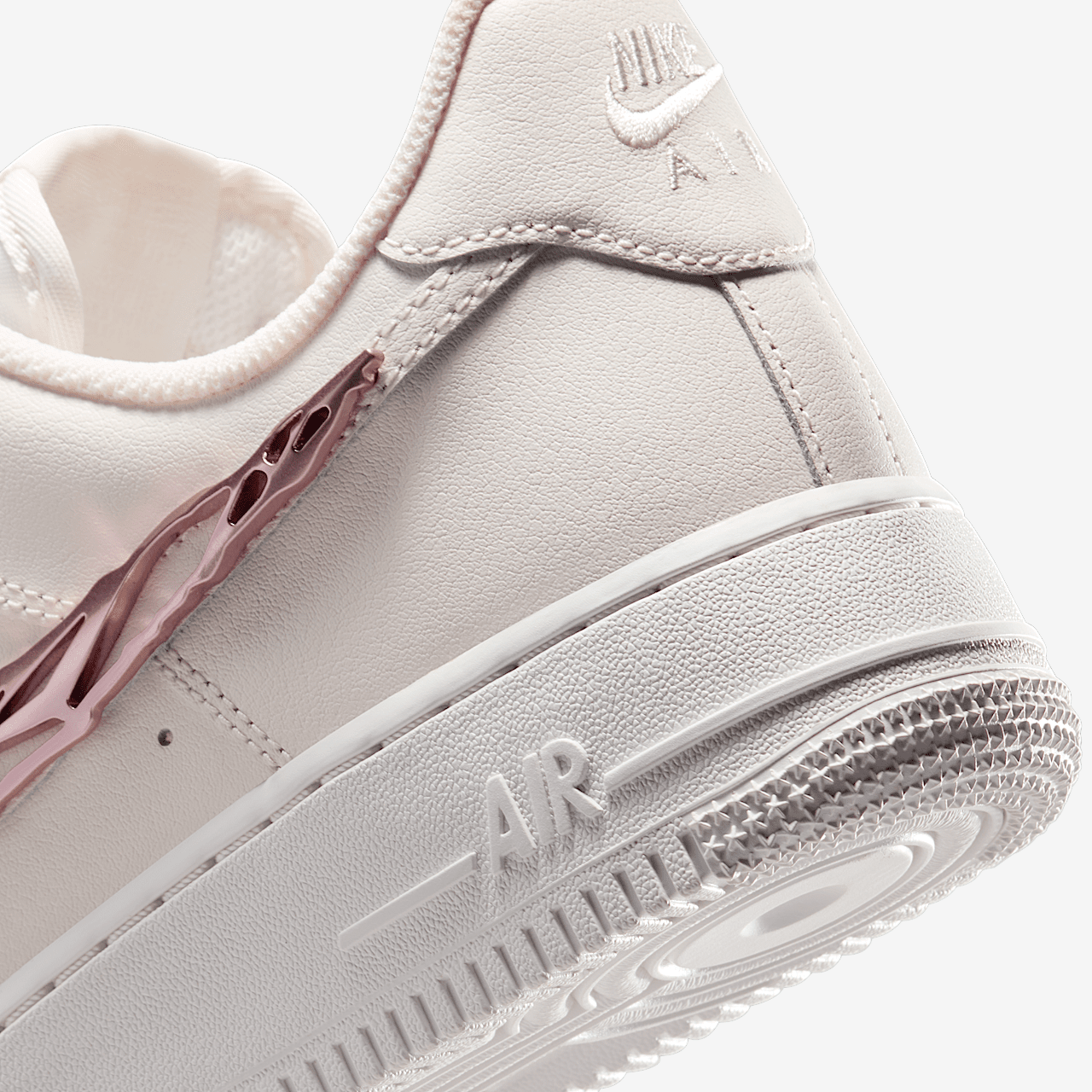 Nike Air Force 1 sneaker Sail/Sail/Sail/Rose Gold