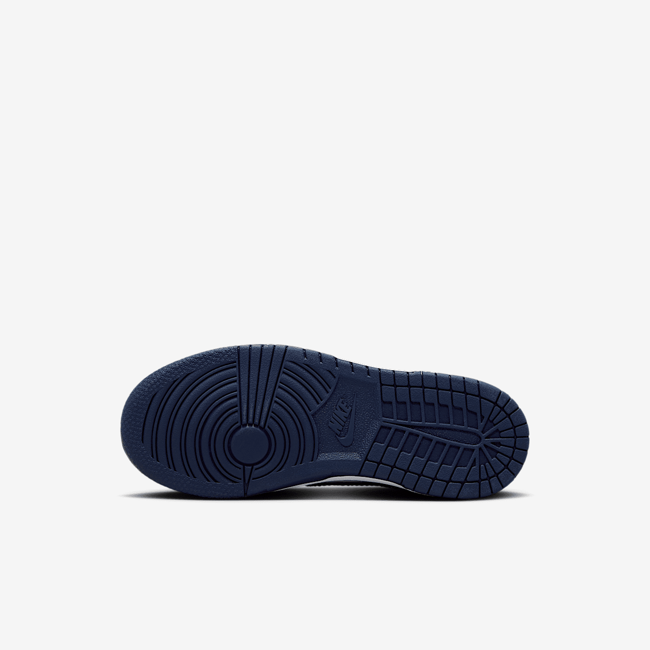 Nike Dunk Low sneaker Wit/Wit/Midnight Navy