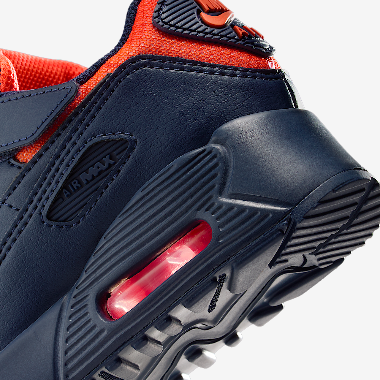Nike Air max 90 sneaker Lemon Venom/Hyper Crimson/Laser Orange/Blackened Blue