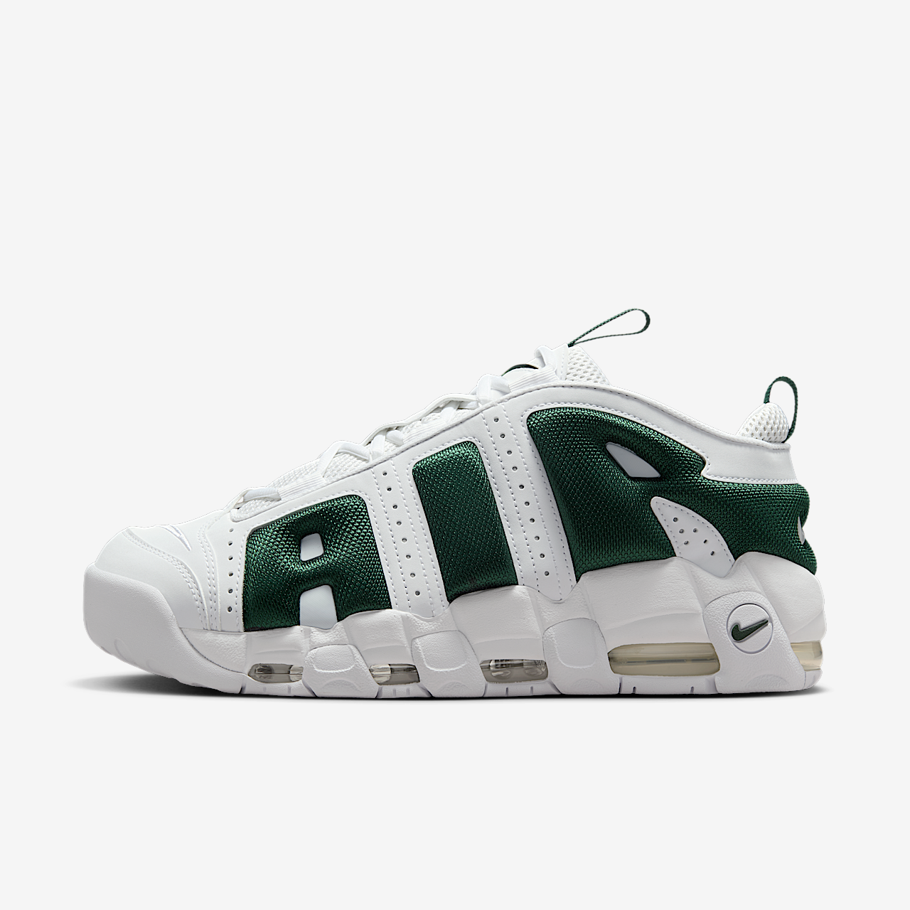Nike Air More Uptempo sneaker Wit/Fir