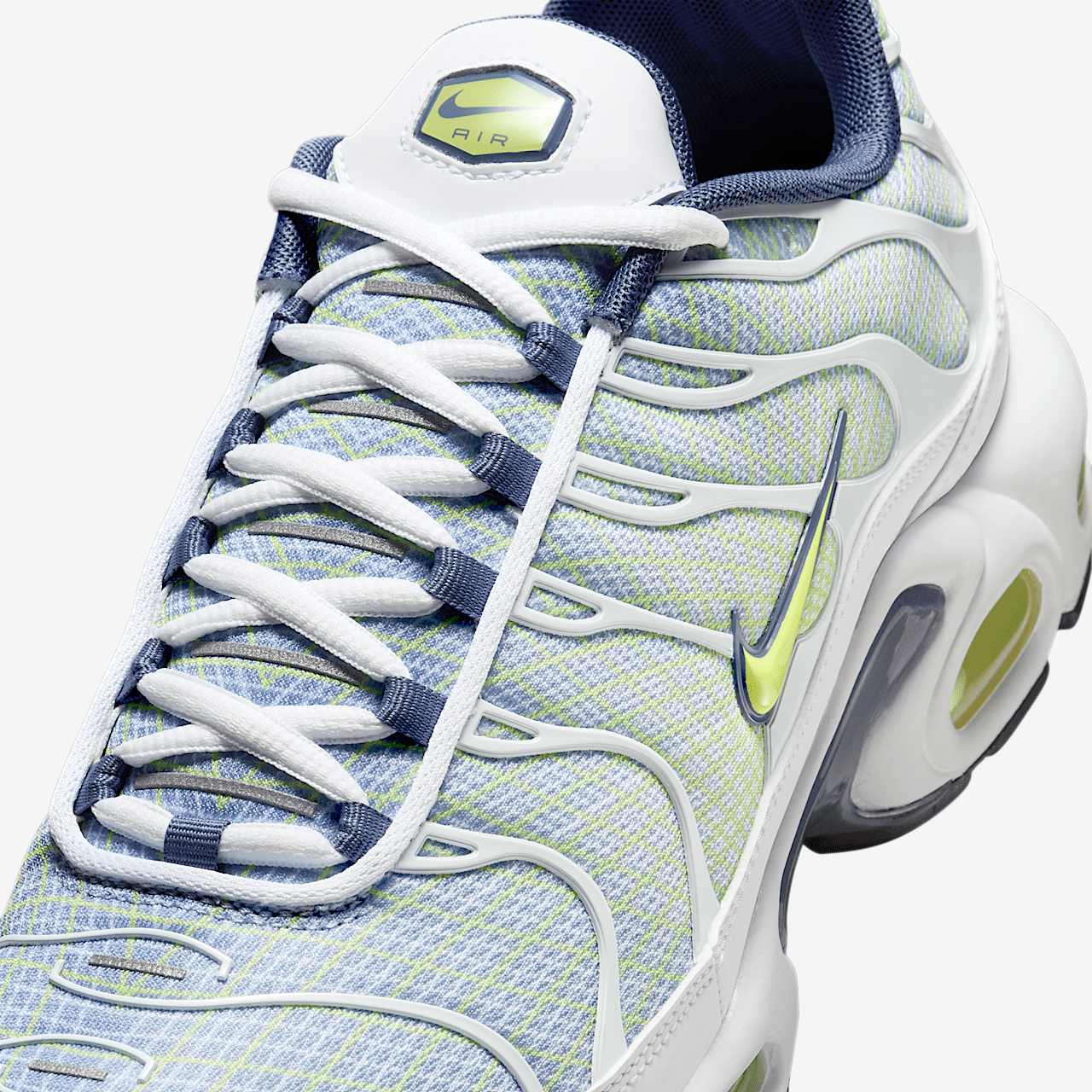 Nike Air Max Plus sneaker Pebble Grey/Steel/Wit/Lime