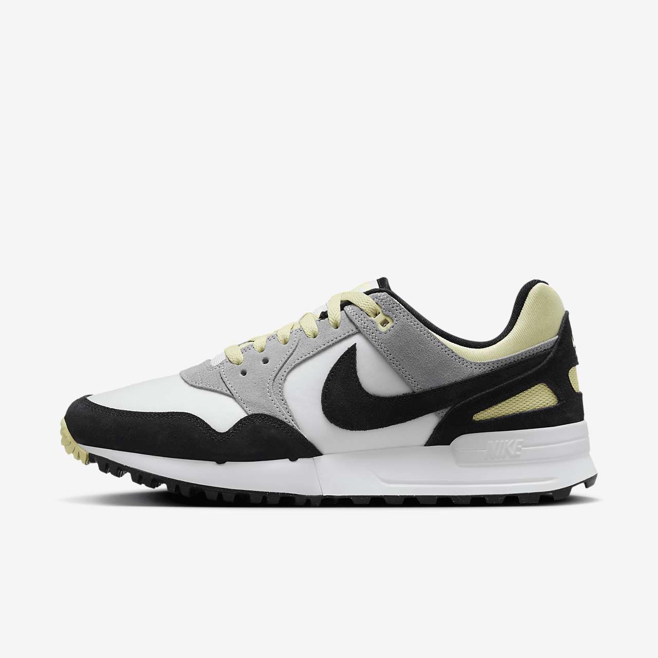 Nike Pegasus sneaker Wolf Grey/Life Lime/Zwart