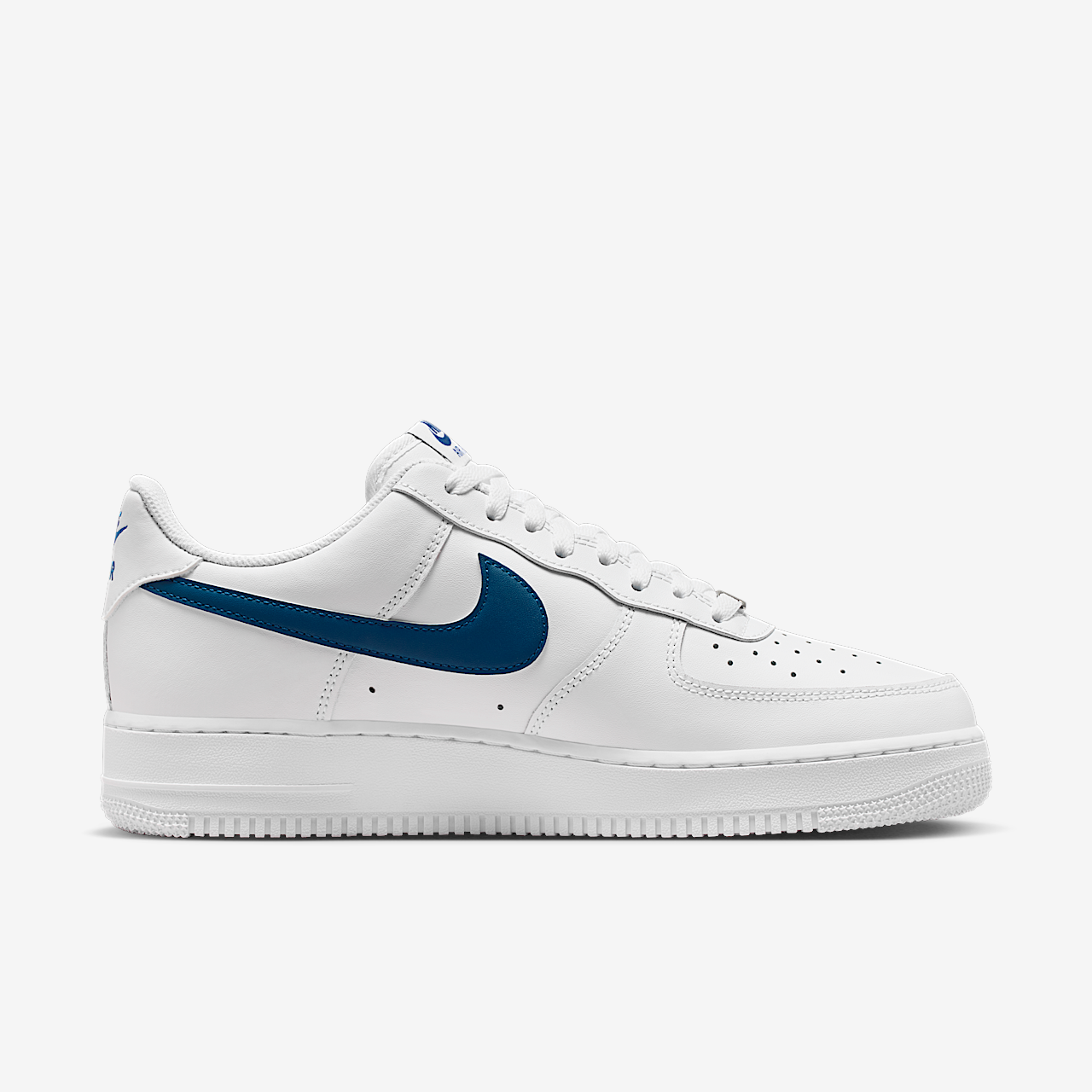 Nike Air Force 1 sneaker Wit/Wit/Court Blue