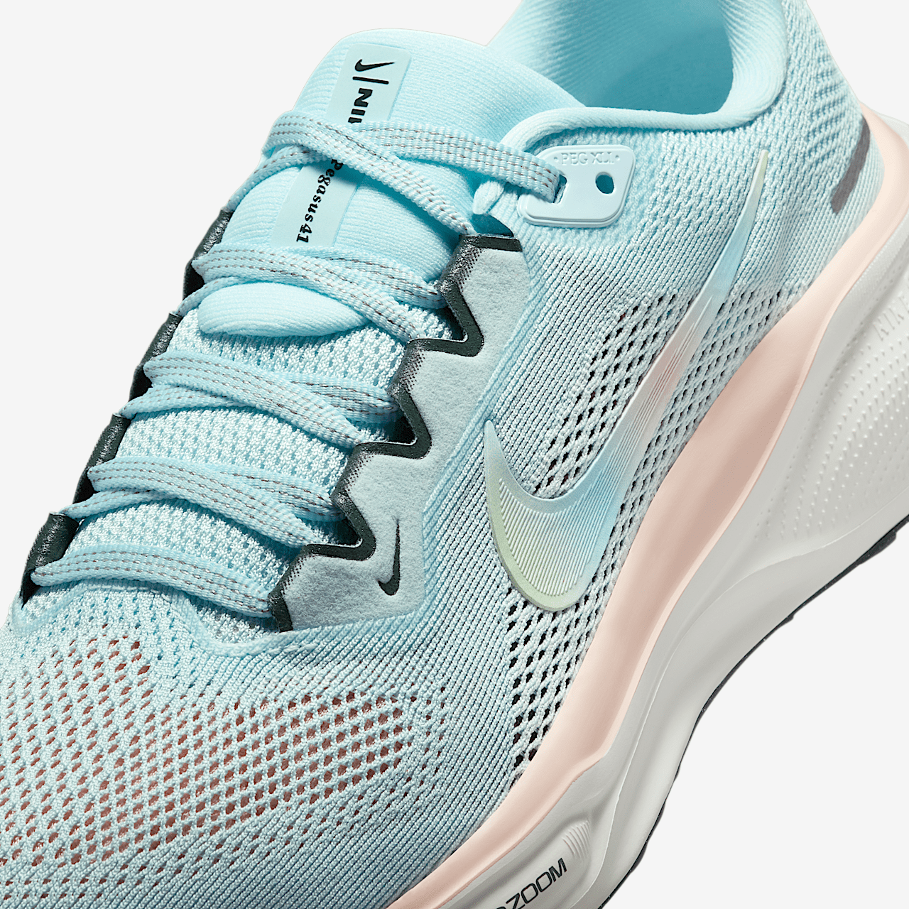 Nike Pegasus sneaker Glacier Blue/Washed Coral/Vintage Green/Meerkleurig