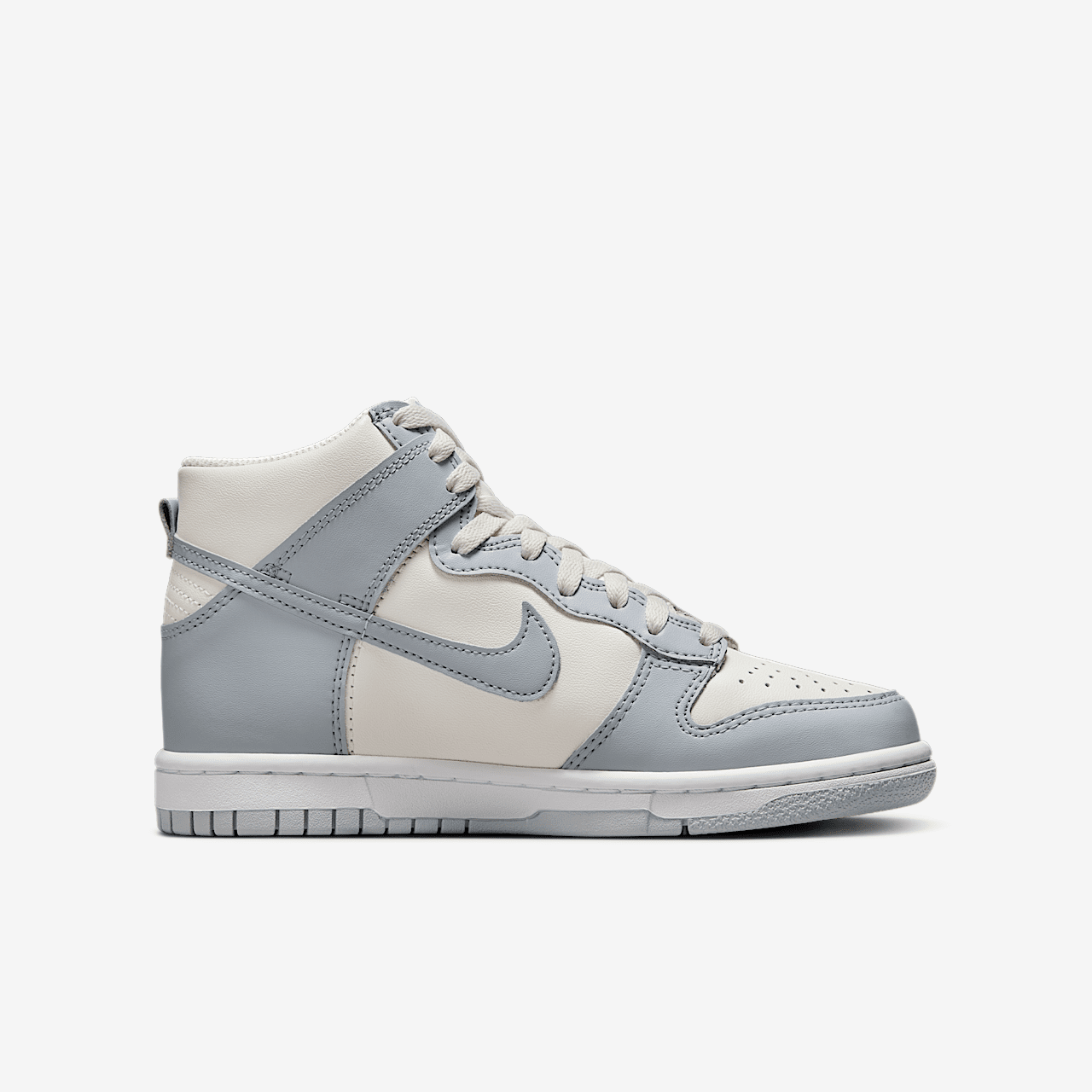 Nike Dunk High sneaker Phantom/Wit/Wolf Grey