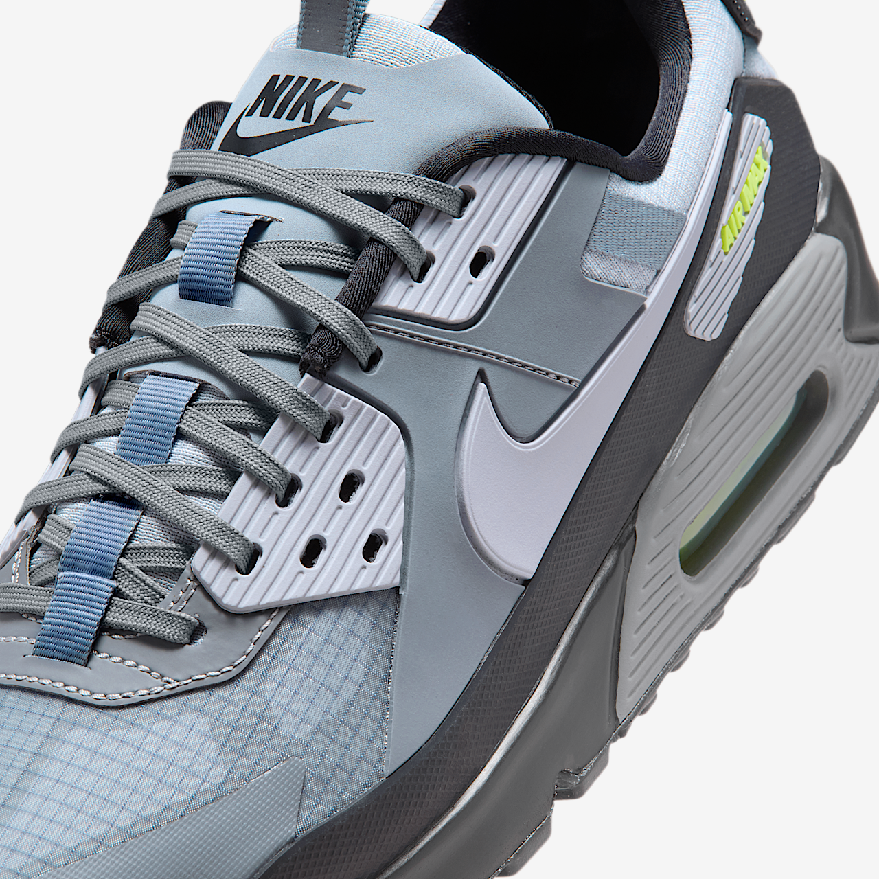 Nike Air Max sneaker Cool Grey/Volt/Zwart/Wolf Grey