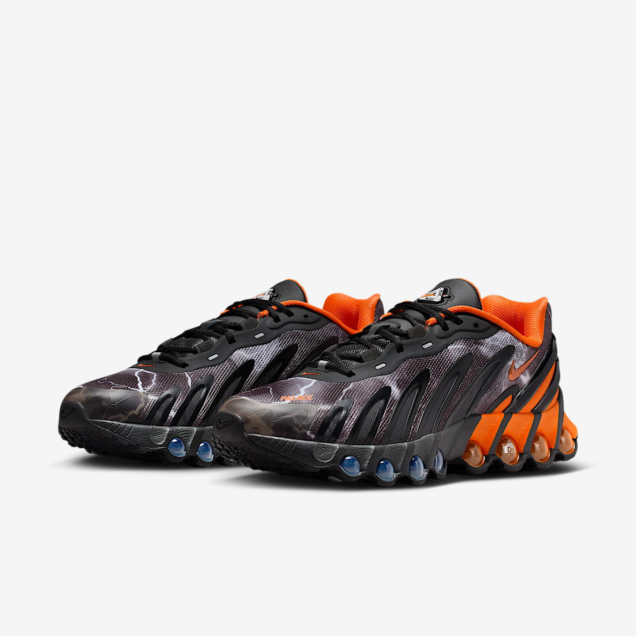 Nike Air Max DN sneaker Zwart/Particle Grey/Safety Orange