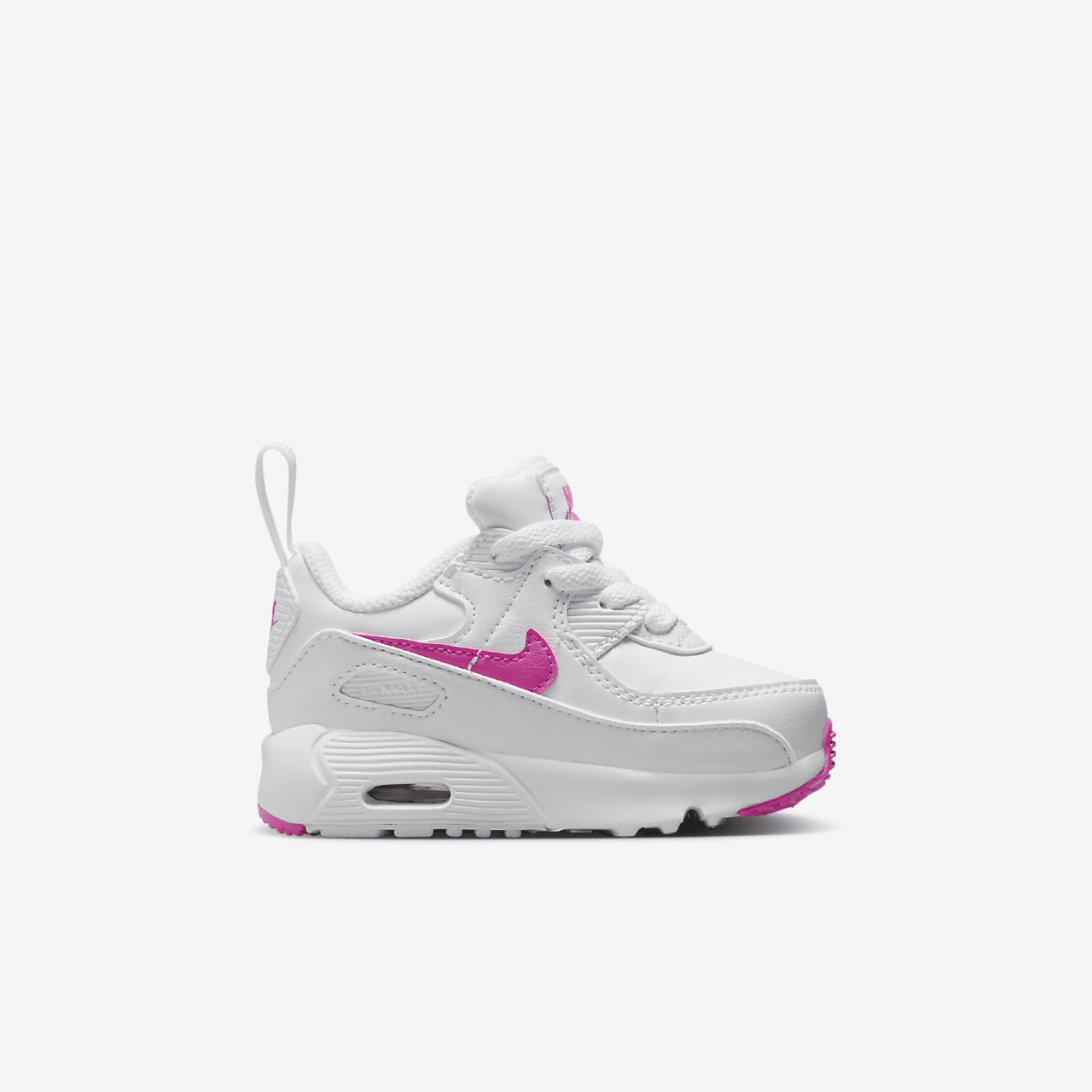 Nike Air max 90 sneaker Wit/Laser Fuchsia