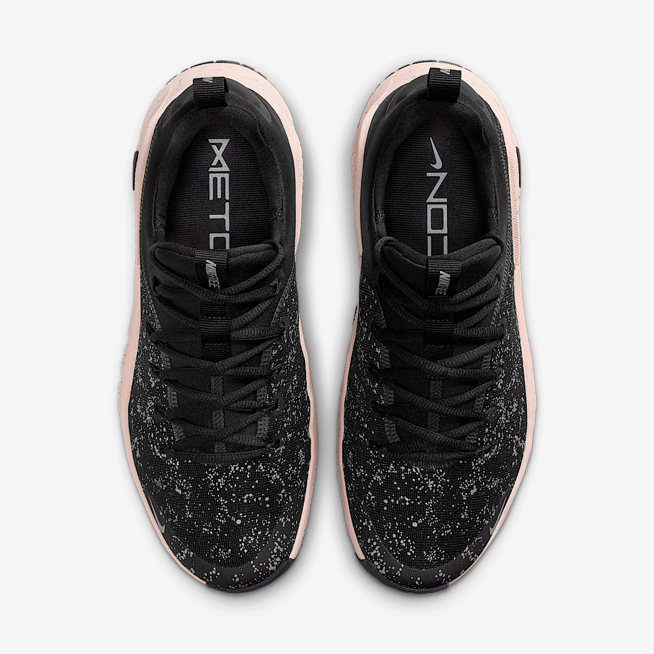 Nike Free sneaker Zwart/Silt Red/Metallic Silver
