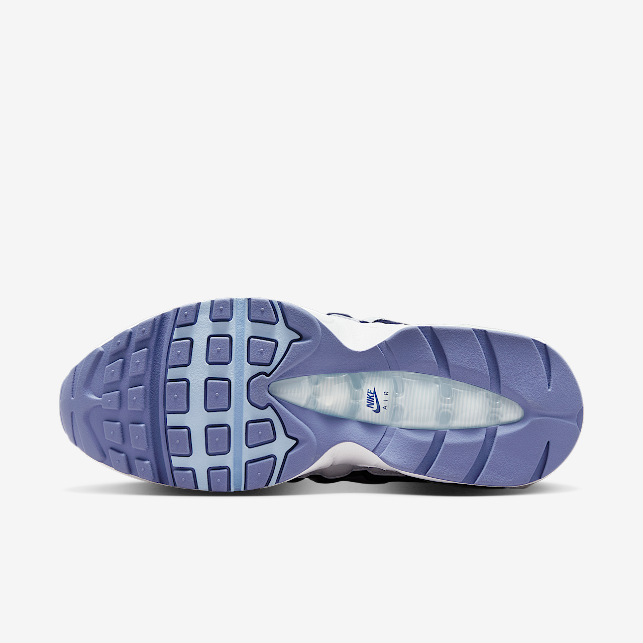 Nike Air Max 95 sneaker Wit/World Indigo/Midnight Navy/Celestine Blue