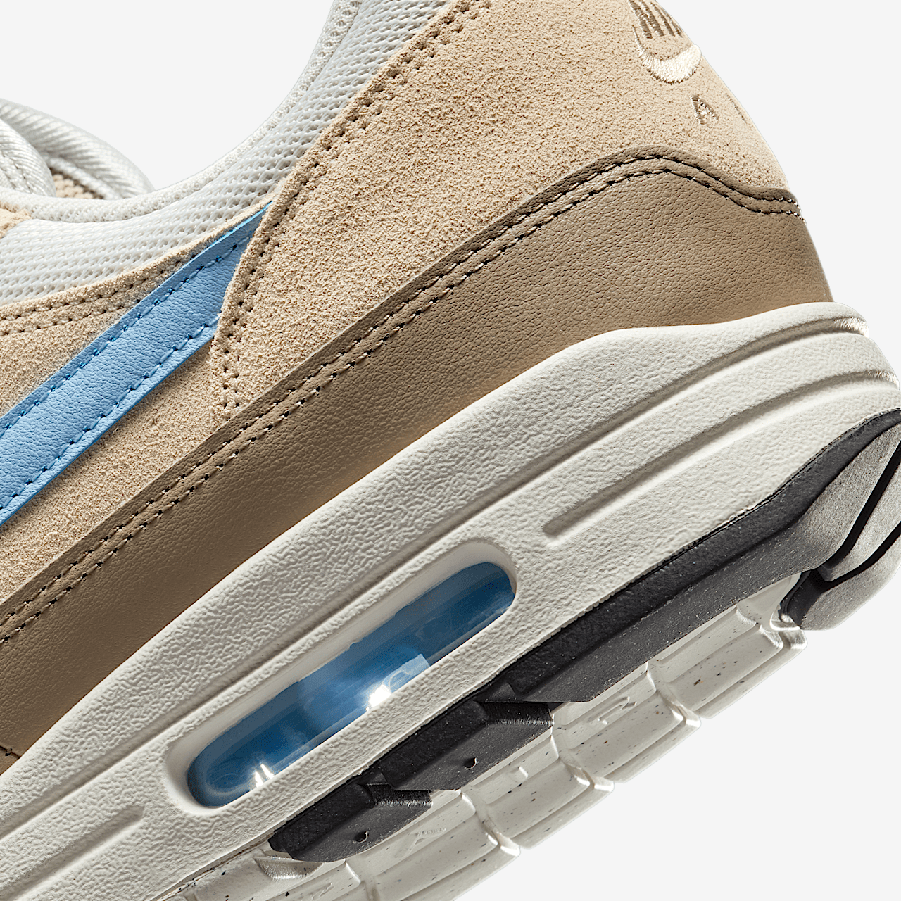 Nike Air Max 1 sneaker Light Bone/Sanddrift/Khaki/Psychic Blue