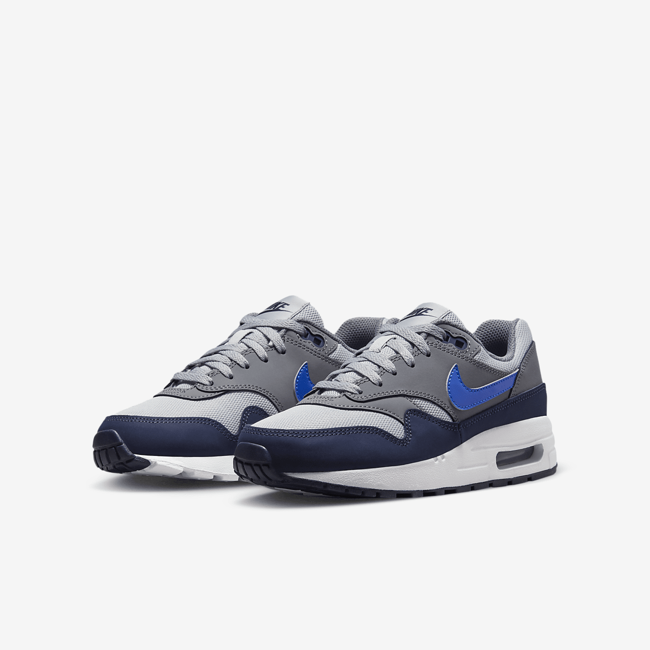 Nike Air Max 1 sneaker Smoke Grey/Wolf Grey/Obsidian/Racer Blue