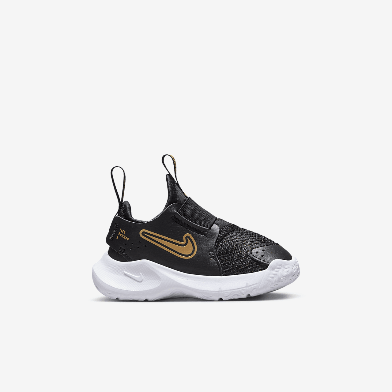 Nike  sneaker Zwart/Wit/Metallic Gold