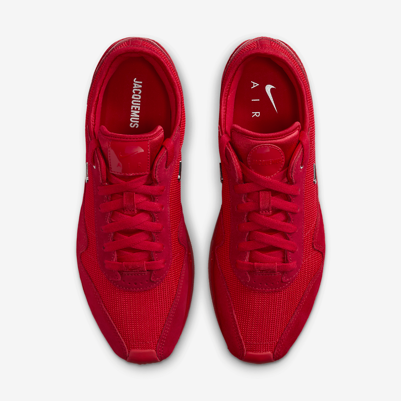 Nike Air Max 1 sneaker Mystic Red/Metallic Silver