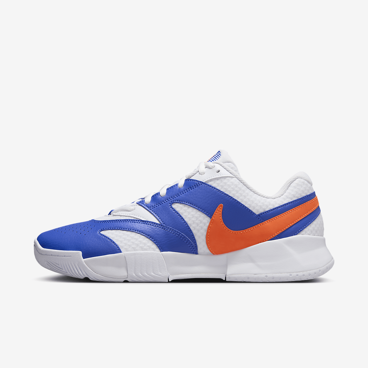 Nike 574 sneaker Wit/Hyper Royal/Hyper Crimson