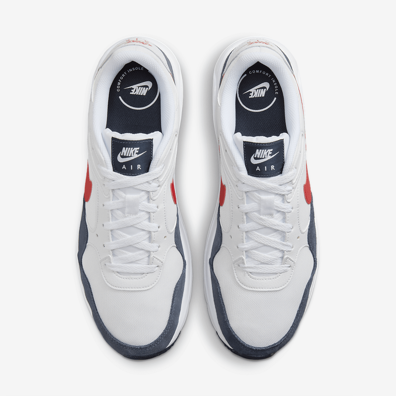 Nike Air Max SC sneaker Wit/Obsidian/University Red