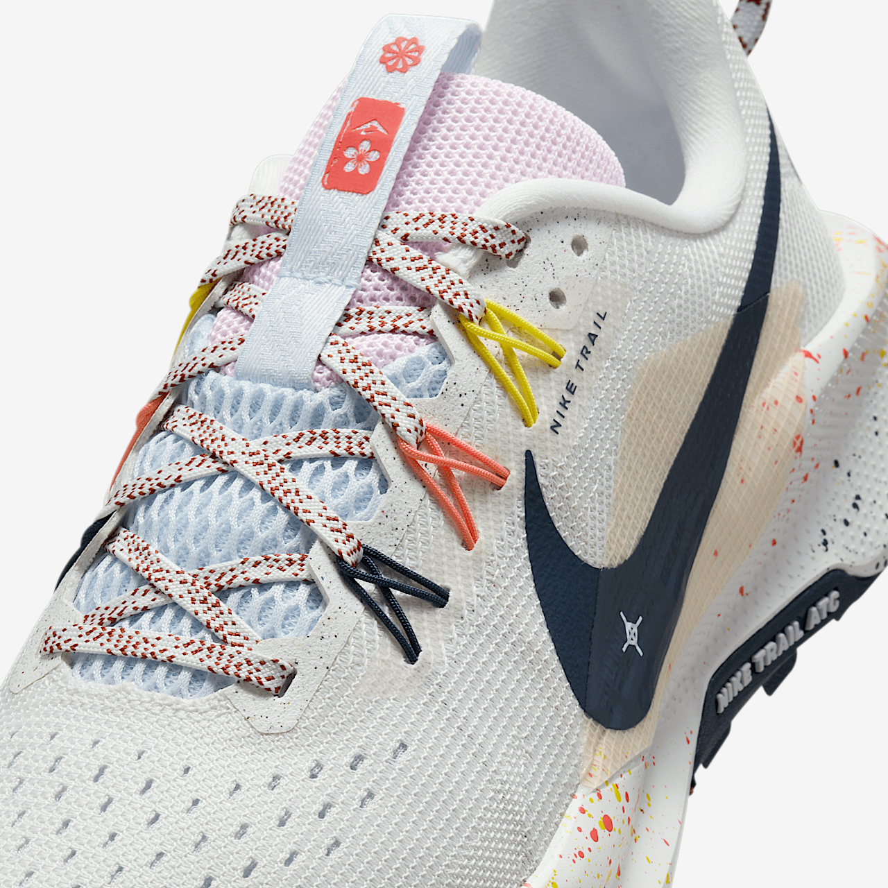 Nike Pegasus sneaker Summit White/Football Grey/Pink Foam/Armory Navy