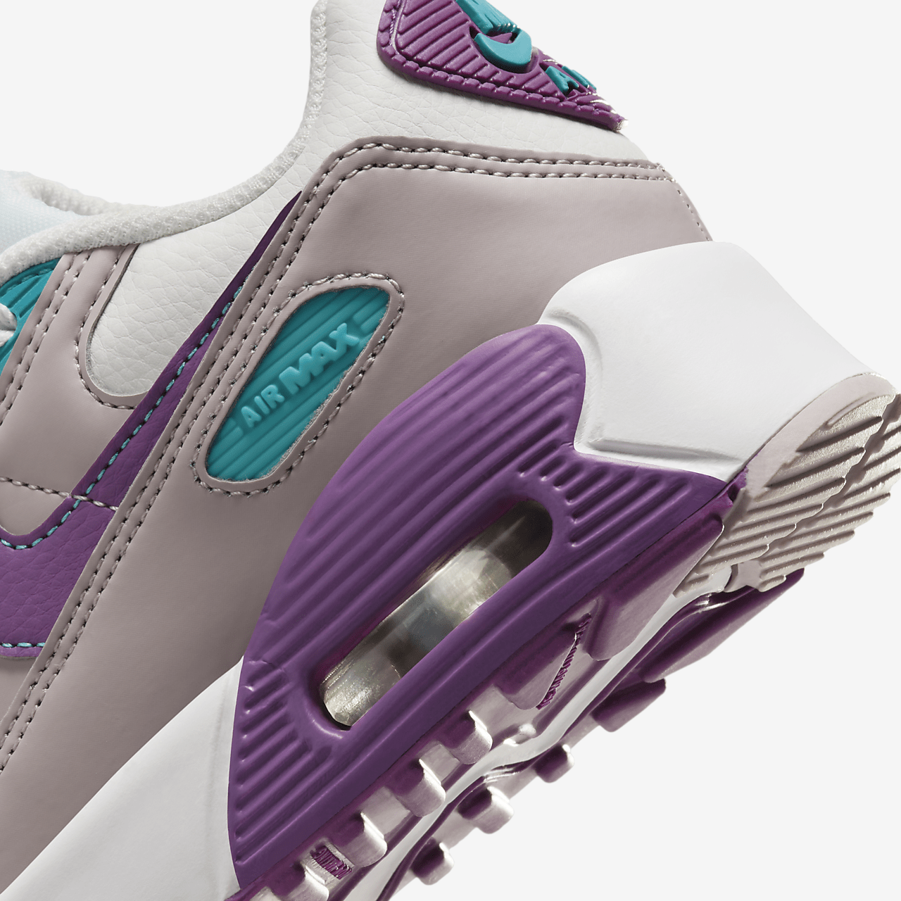 Nike Air max 90 sneaker Summit White/Platinum Violet/Aquamarine/Viotech