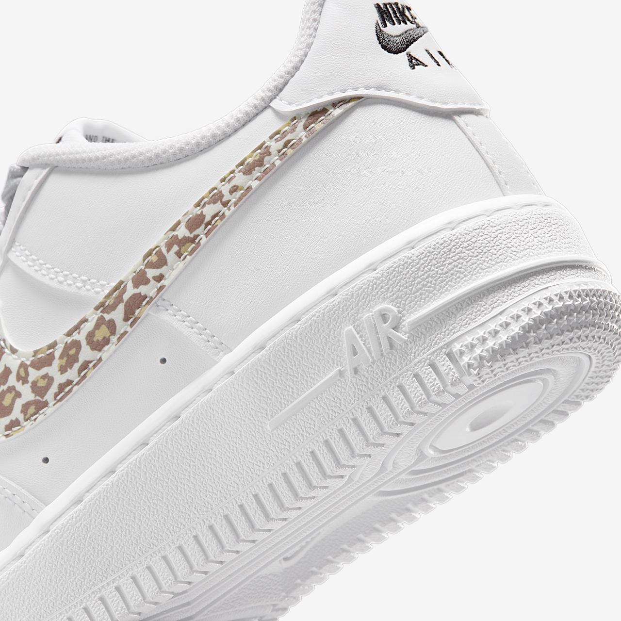 Nike Air Force 1 sneaker Wit/Zwart