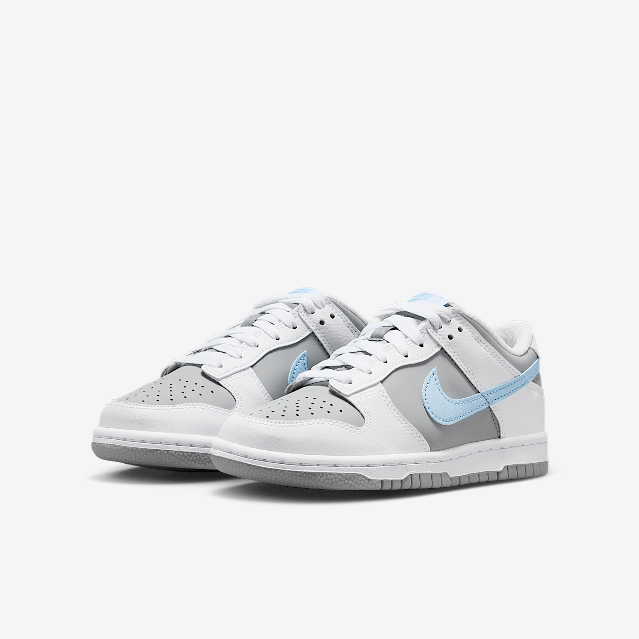 Nike Dunk Low sneaker Wit/Light Smoke Grey/Celestine Blue