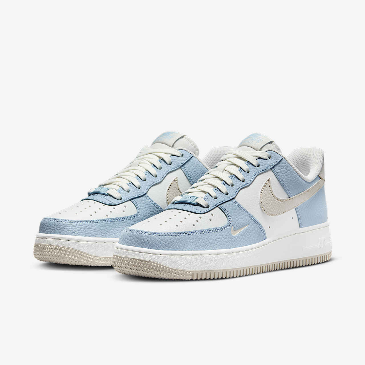 Nike Air Force 1 sneaker Light Armory Blue/Summit White/Light Bone