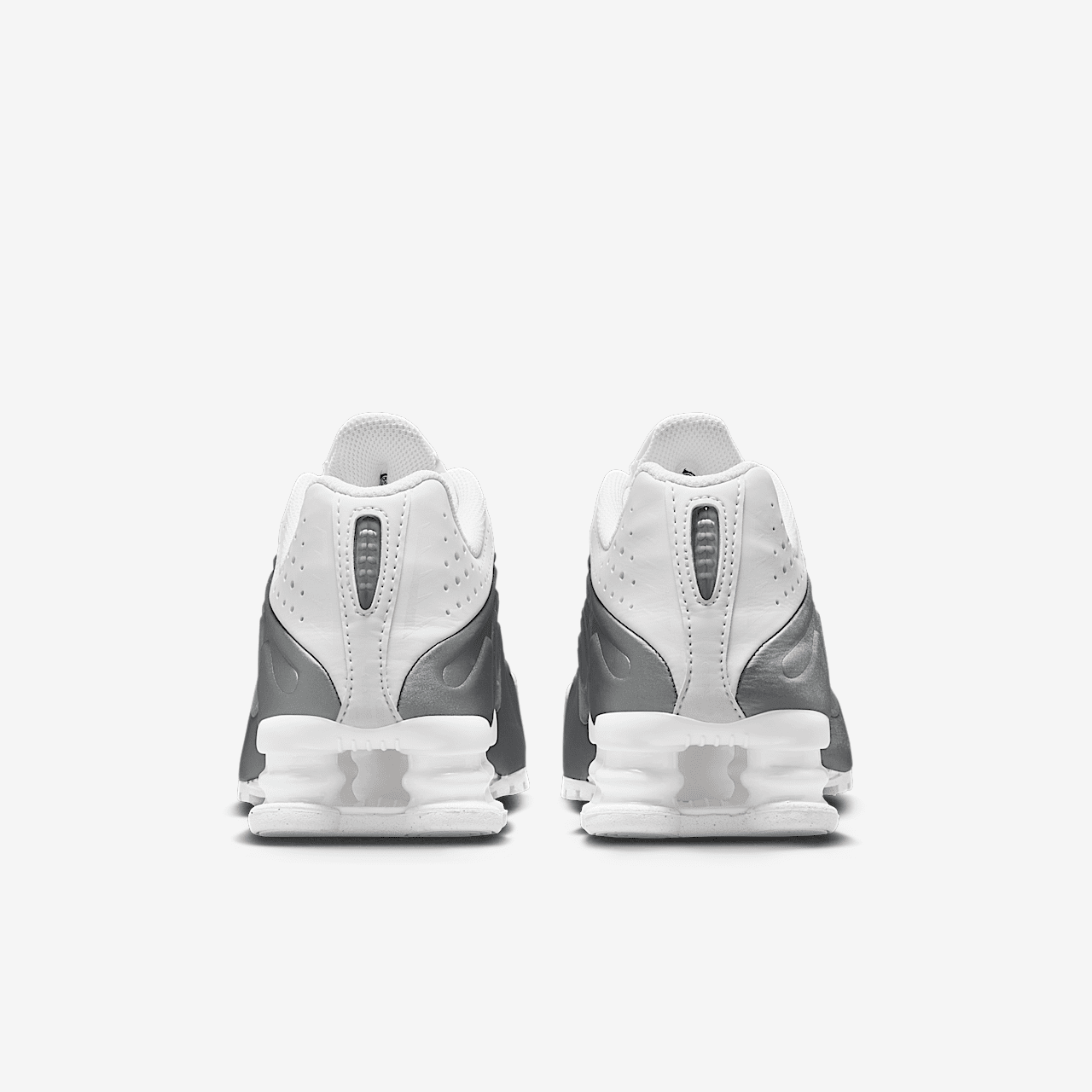 Nike Nike Shox sneaker Wit/Wit/Bright Crimson/Metallic Silver