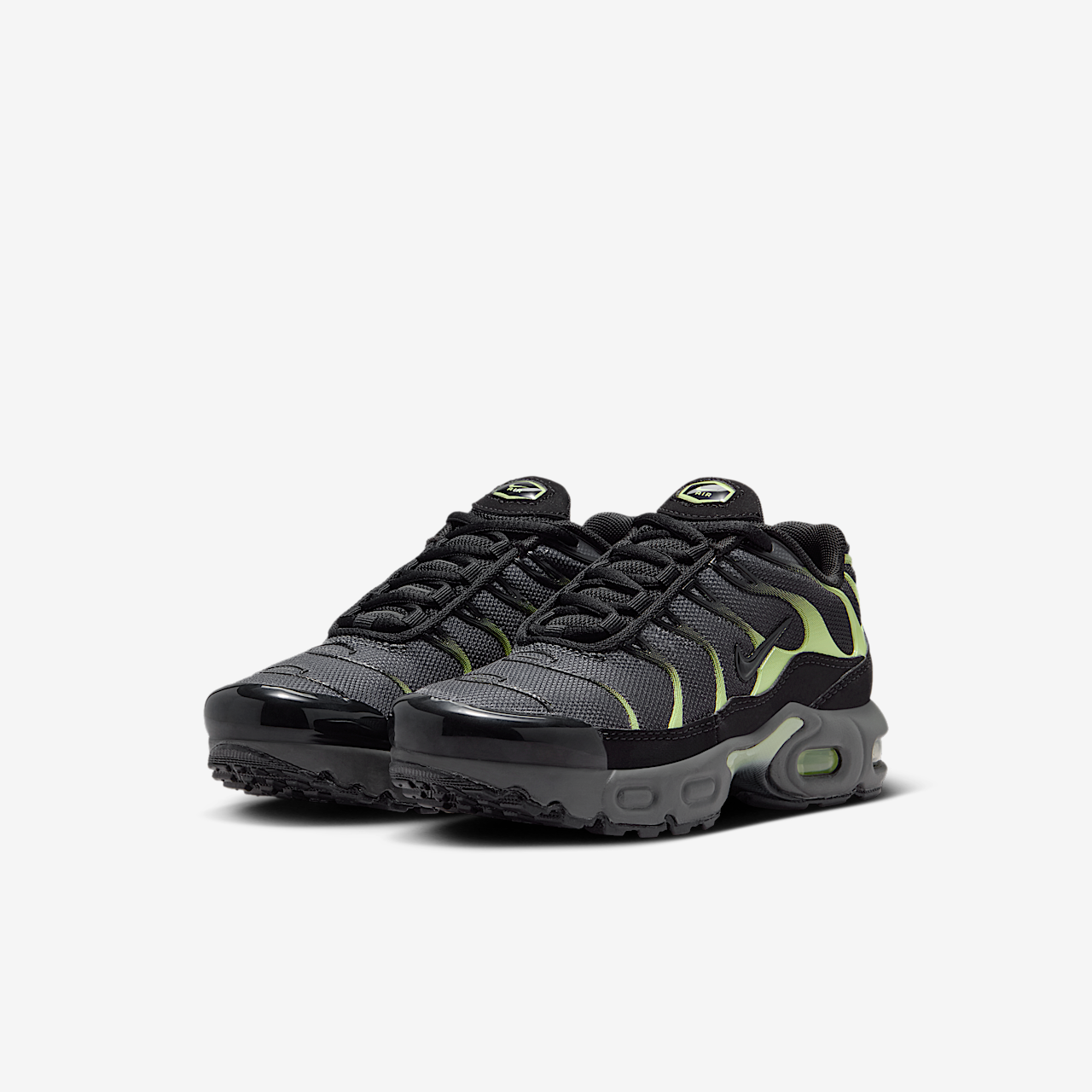 Nike Air Max Plus sneaker Iron Grey/Light Liquid Lime/Zwart