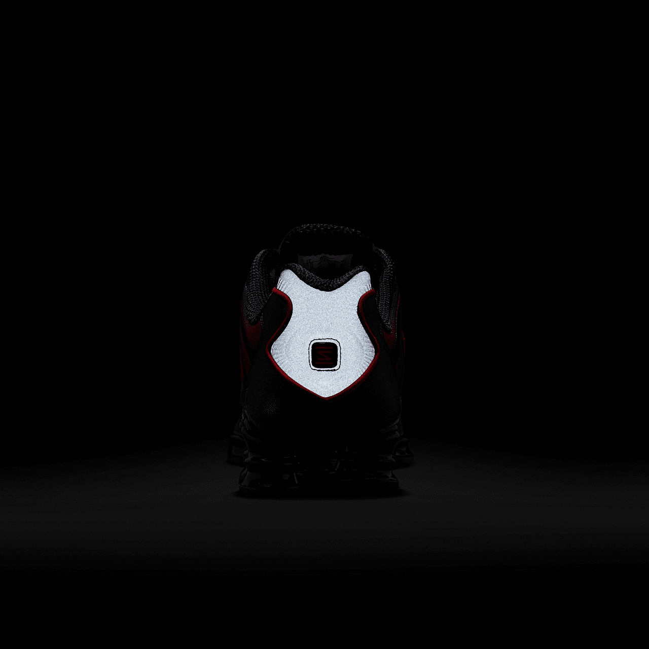 Nike Nike Shox sneaker Zwart/University Red/Zwart