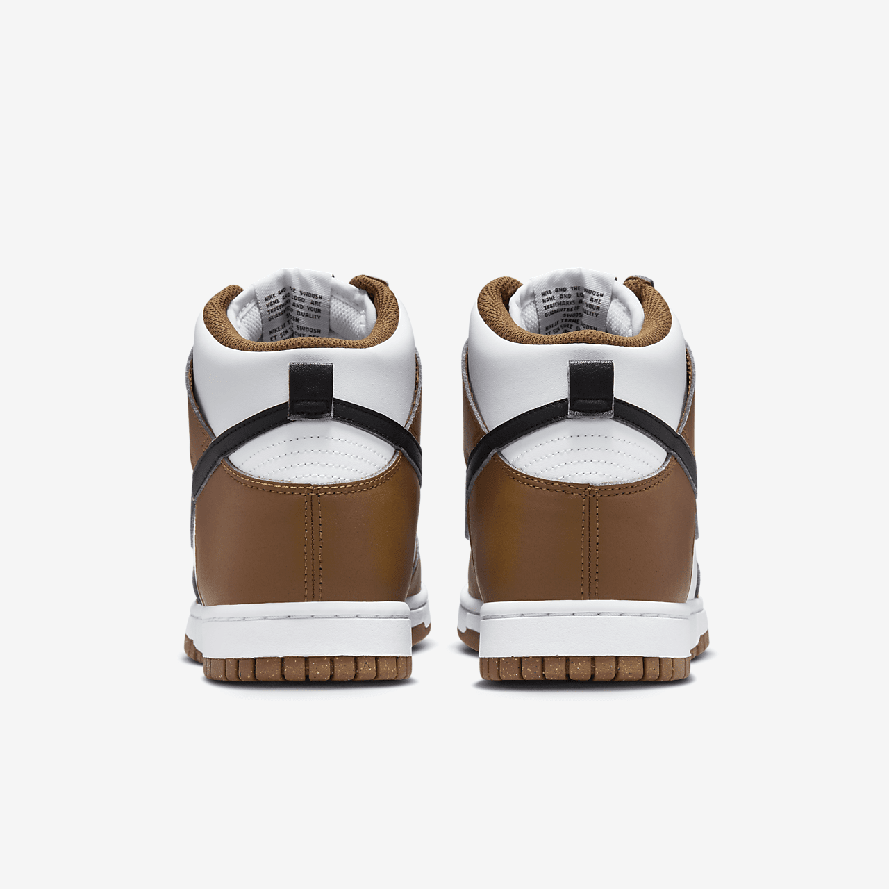 Nike Dunk High sneaker Light British Tan/Wit/Zwart