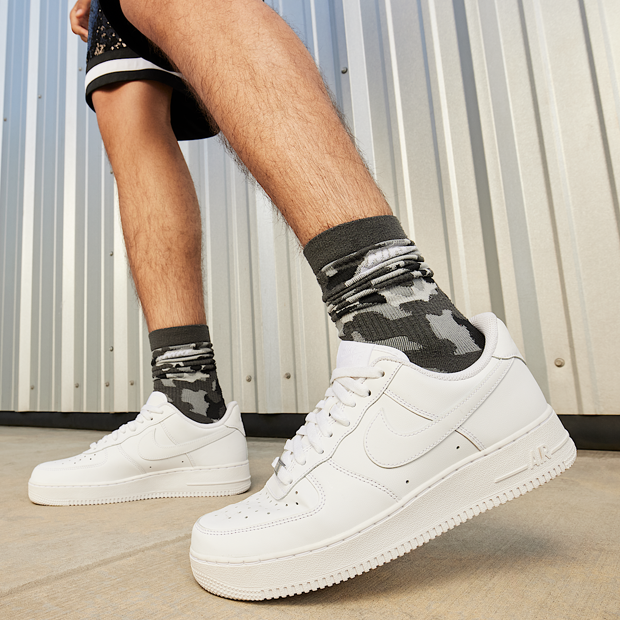 Nike Air Force 1 sneaker Wit/Wit