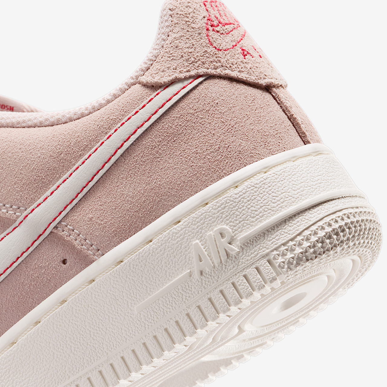 Nike Air Force 1 sneaker Silt Red/University Red/Sail