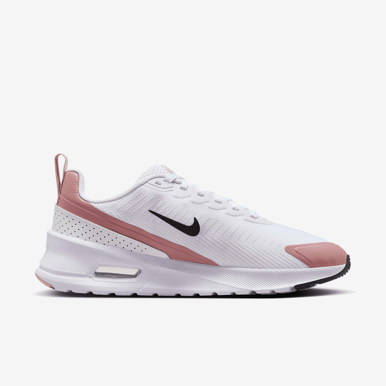 Nike Air Max Nuaxis sneaker Wit/Red Stardust/Pink Oxford/Zwart