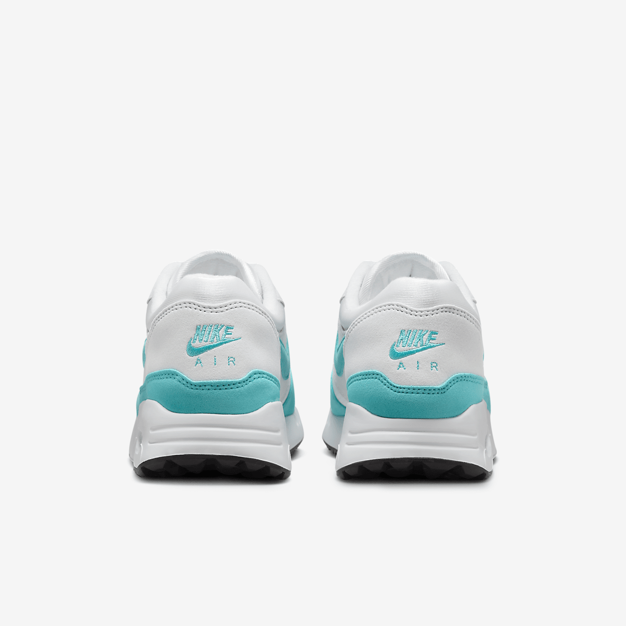 Nike Air Max 1 sneaker Wit/Pure Platinum/Zwart/Dusty Cactus