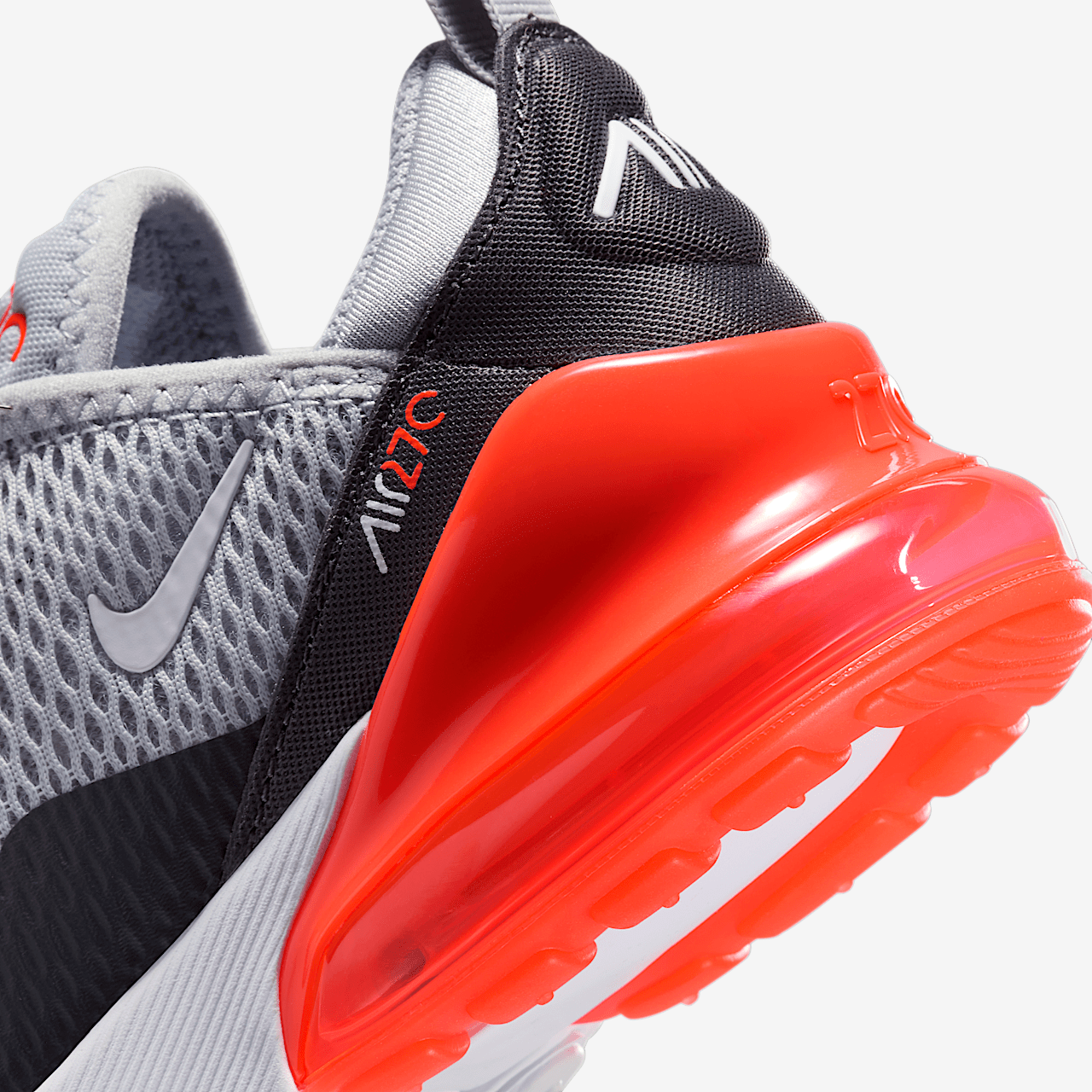 Nike Air max 270 sneaker Wolf Grey/Anthracite/Bright Crimson/Wit