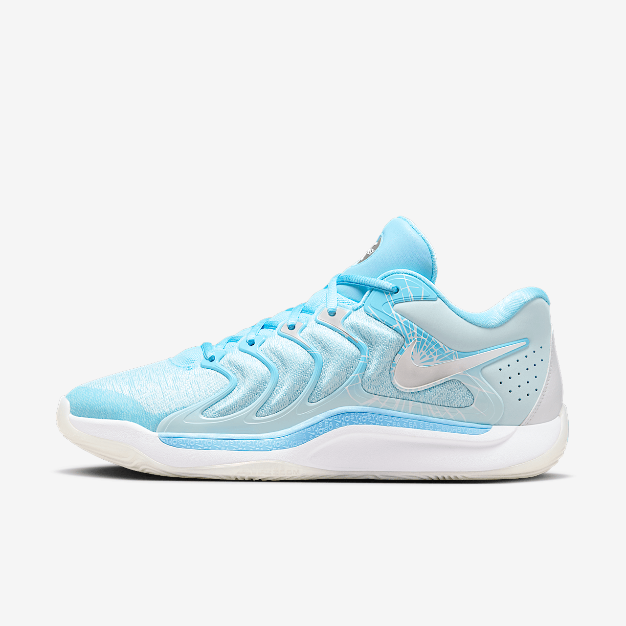 Nike  sneaker Aquarius Blue/Glacier Blue/Wit/Metallic Silver