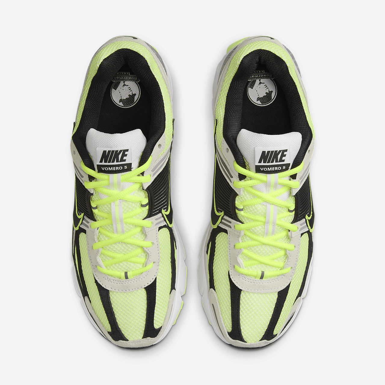 Nike Vomero sneaker Volt/Wit/Metallic Platinum/Zwart