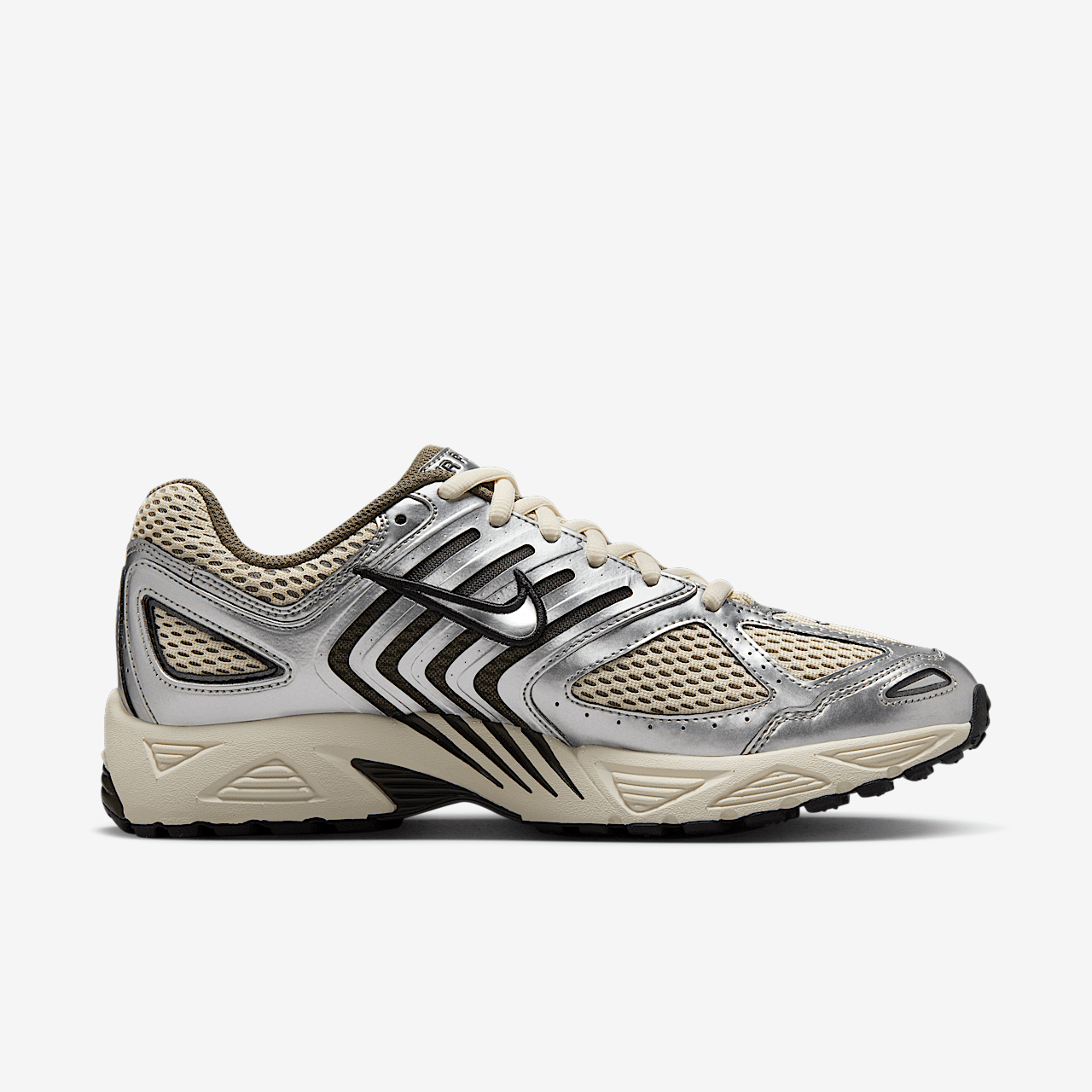 Nike 574 sneaker Light Khaki/Medium Olive/Photon Dust/Metallic Silver