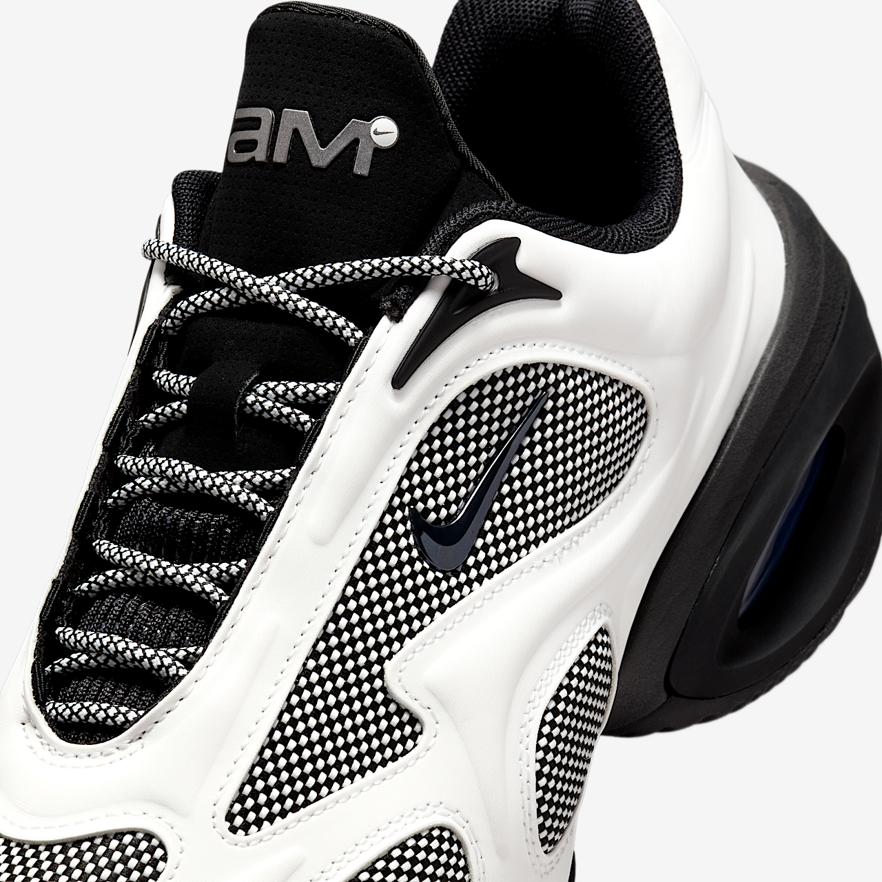Nike Air Max sneaker Summit White/Zwart/Metallic Dark Grey