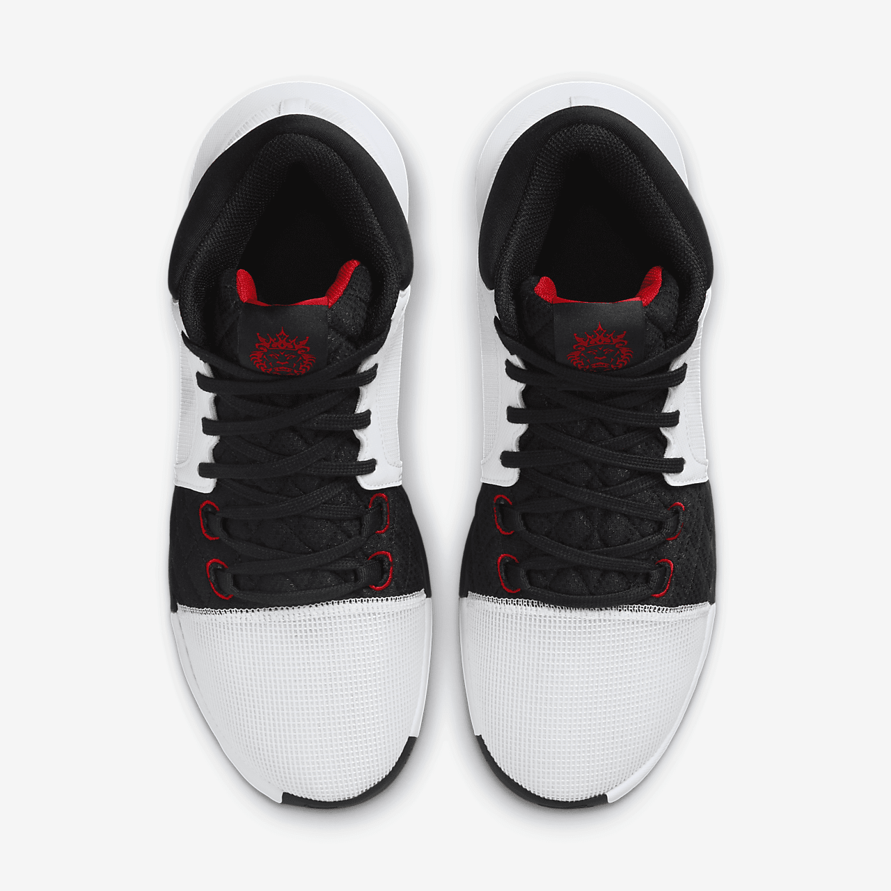 Nike LeBron sneaker Wit/University Red/Zwart