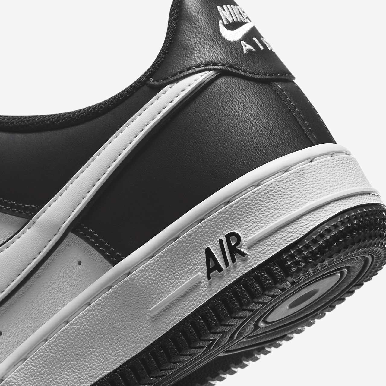 Nike Air Force 1 sneaker Zwart/Zwart/Wit
