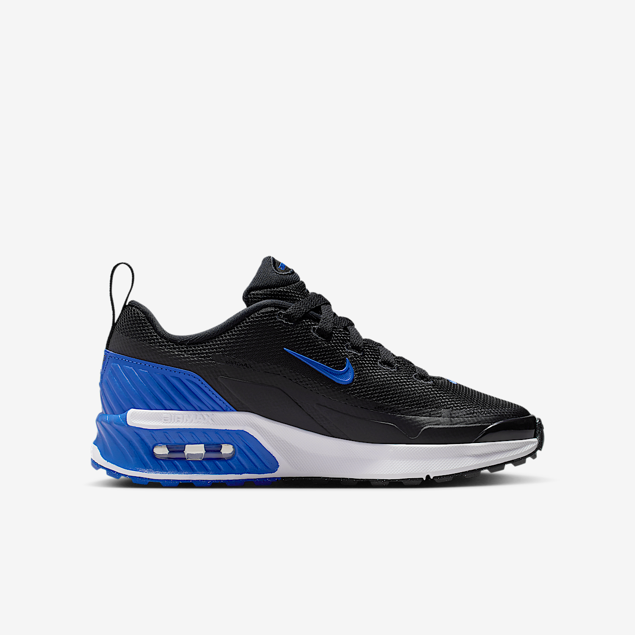 Nike Air Max sneaker Zwart/Hyper Royal