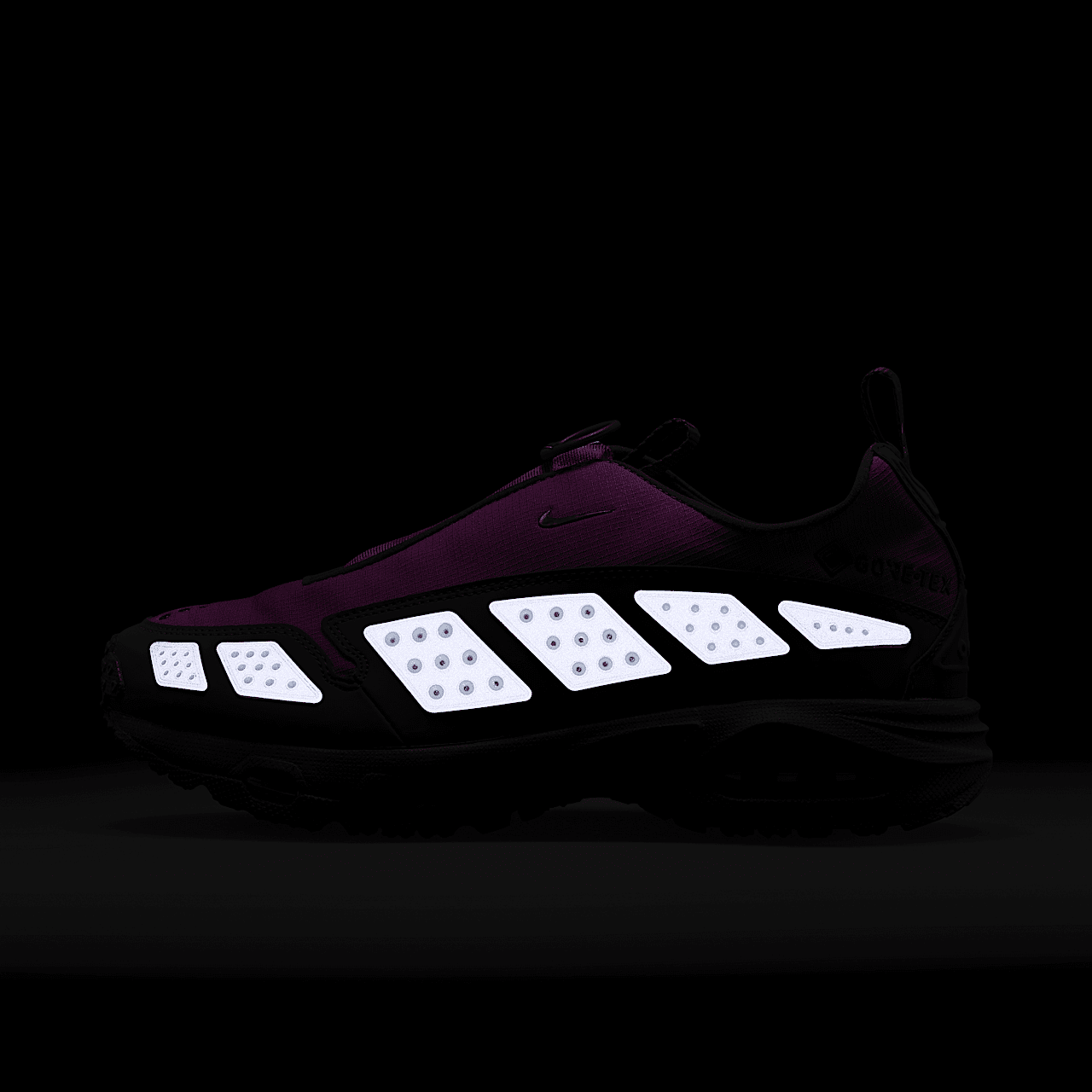 Nike Air Max SNDR sneaker Bold Berry/Ghost/Zwart/Dark Smoke Grey