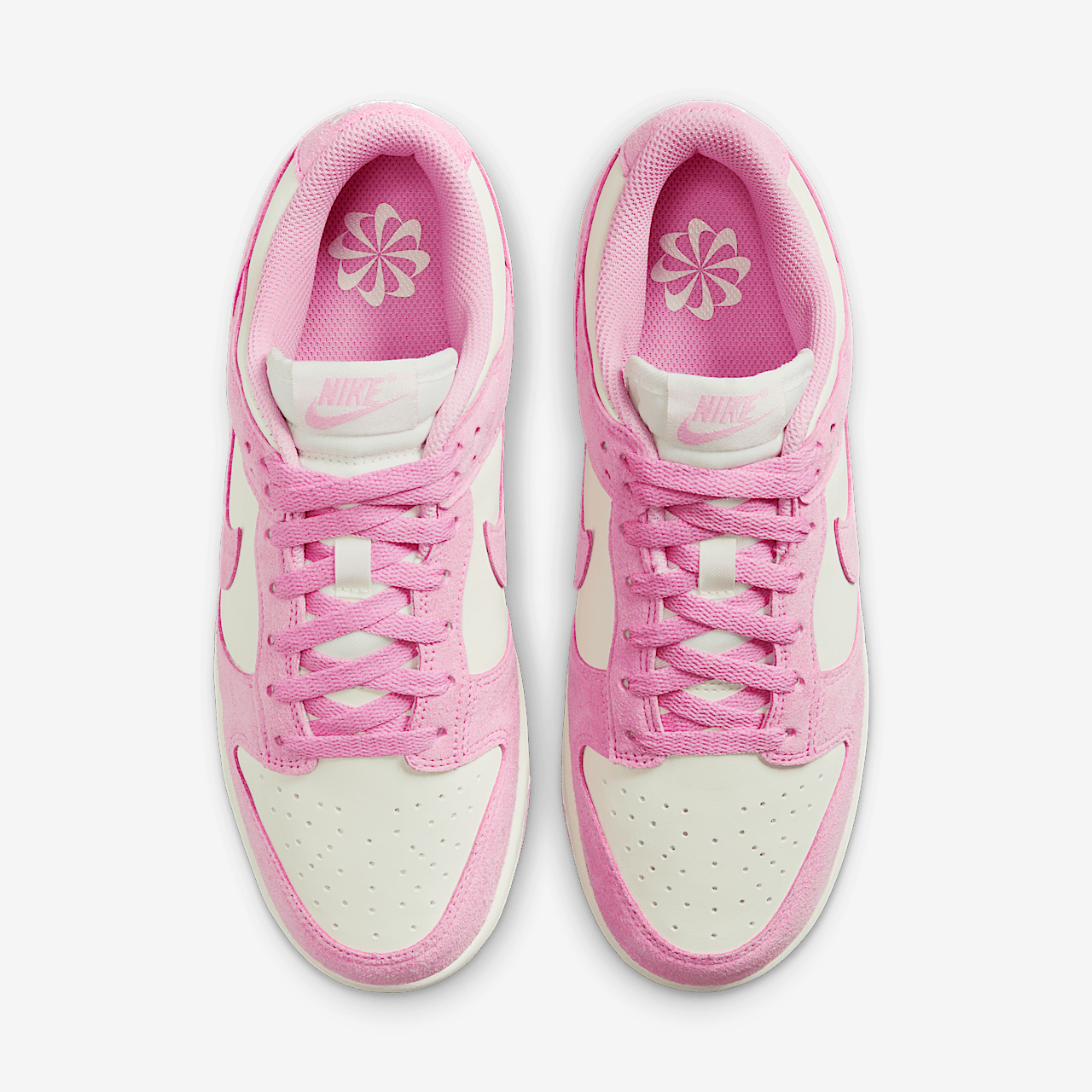 Nike Dunk Low sneaker Sail/Sail/Pink Rise