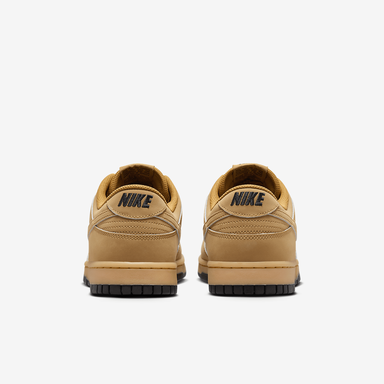 Nike Dunk Low sneaker Wheat/Gum Yellow/Zwart/Wheat