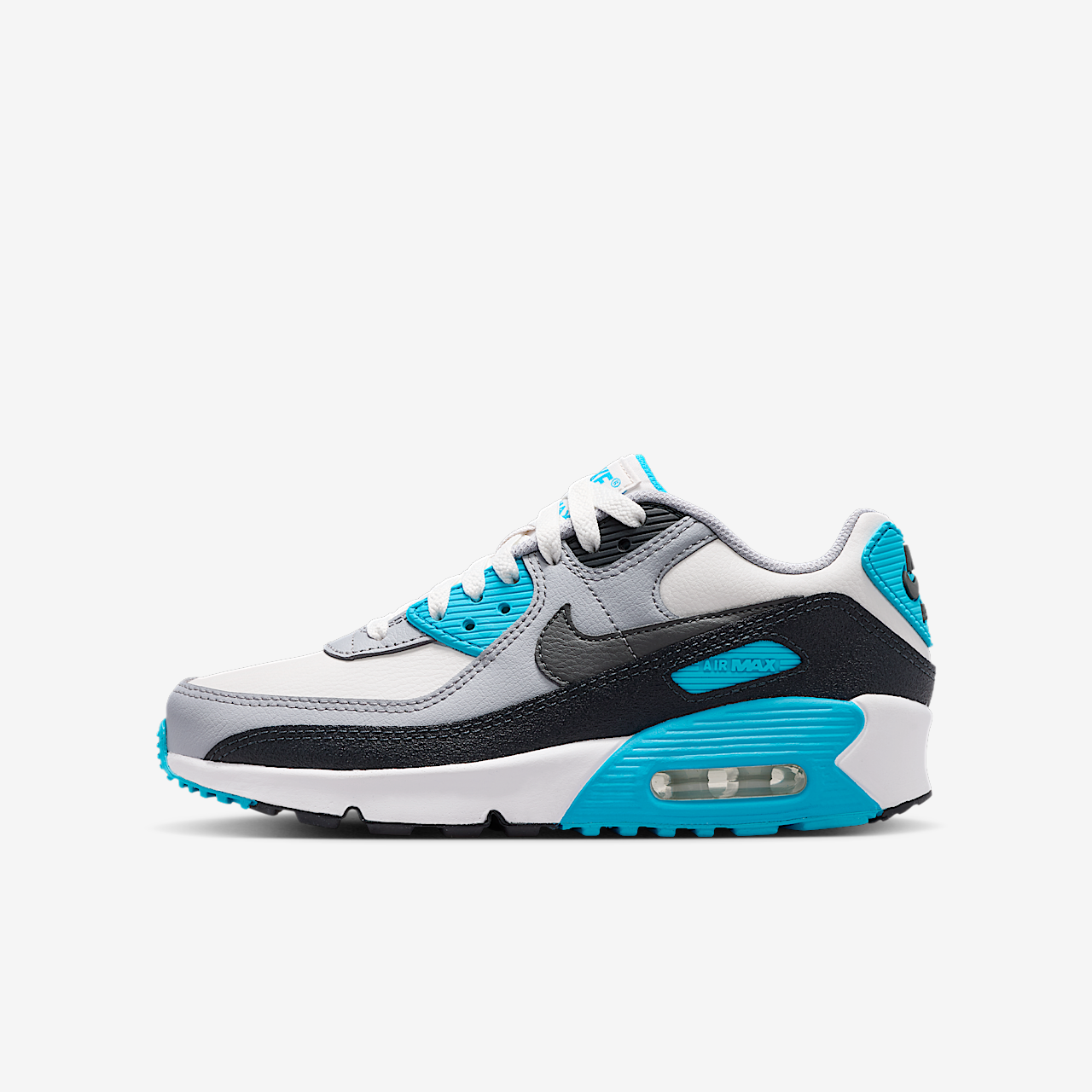 Nike Air max 90 sneaker Platinum Tint/Blue Lightning/Wolf Grey/Iron Grey