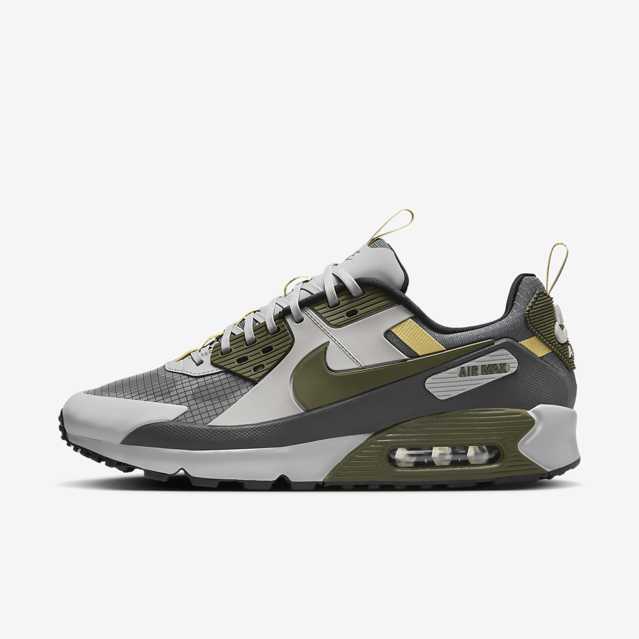 Nike Air Max 90 Drift sneaker Light Smoke Grey/Iron Grey/Infinite Gold/Cargo Khaki